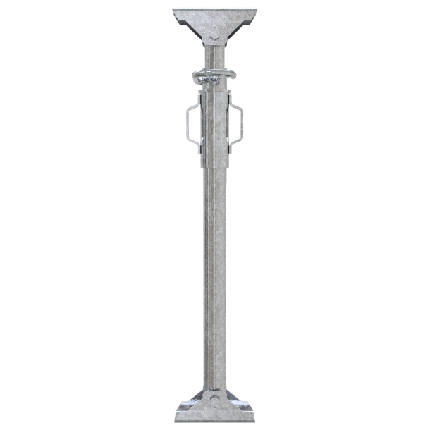 Slanted prop | galvanized | Adjusting range 88 cm - 150 cm